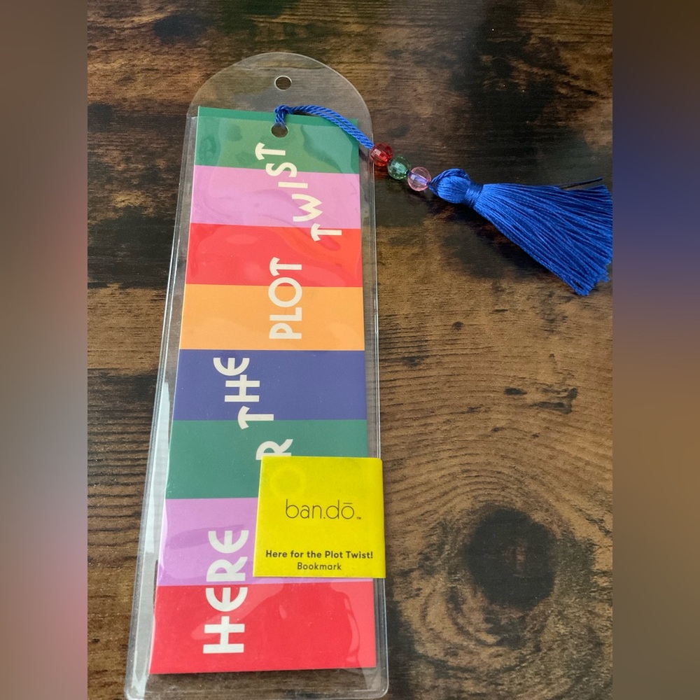 Ban.do Colorful Bookmark with Tassel